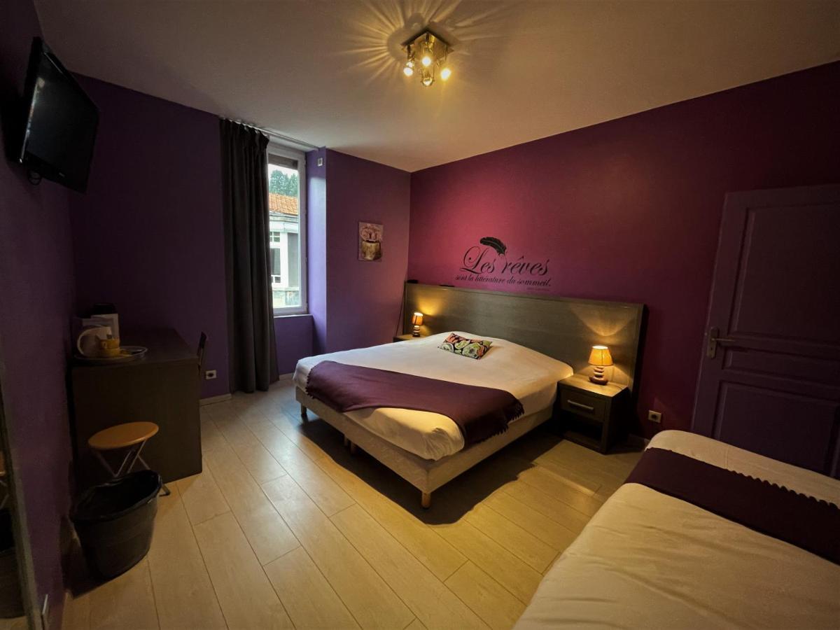 Hotel-Restaurant Des Voyageurs Le Cheylard Экстерьер фото